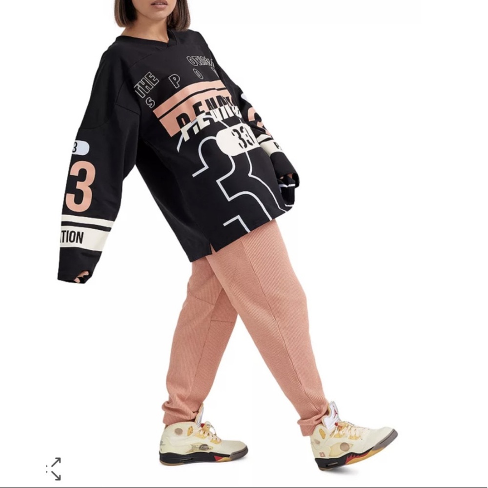 P.E Nation Rebound Trackpant in Peach size Small